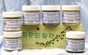EZ herbal salves