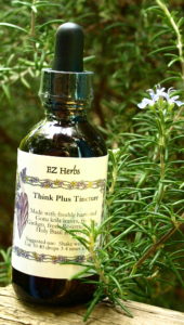 Awesome Think Plus Tincture including Holy Basil, Gotu kola, Ginkgo and Rosemary